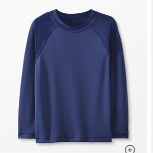 Hanna Andersson Long Sleeve Navy Rash Guard 2T